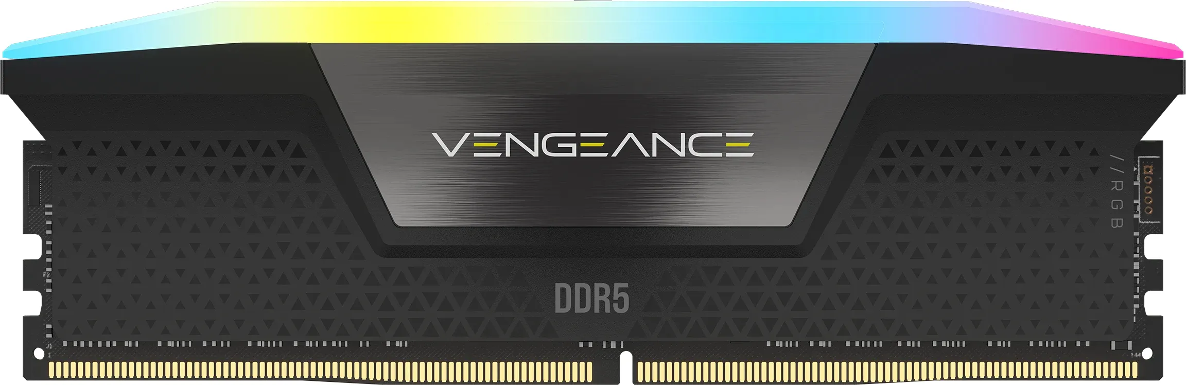 Corsair Vengeance RGB DDR5 64GB 2x32GB DDR5 Intel XMP Memory - Black