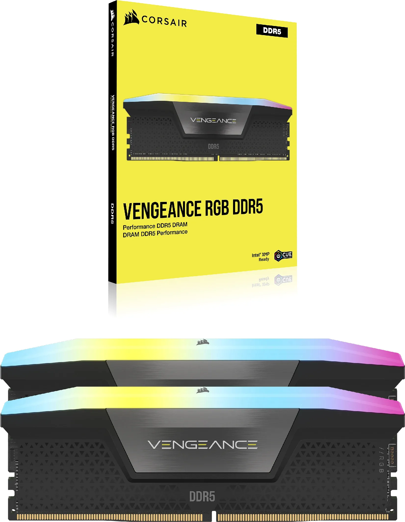 Corsair Vengeance RGB 16GB (1x16GB) DDR5 5200 CL40 intel XMP - memory