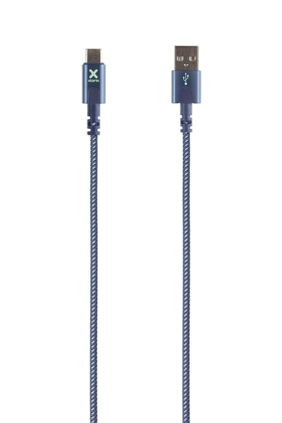 XTORM Premium USB to USB-C cable 1m Blue