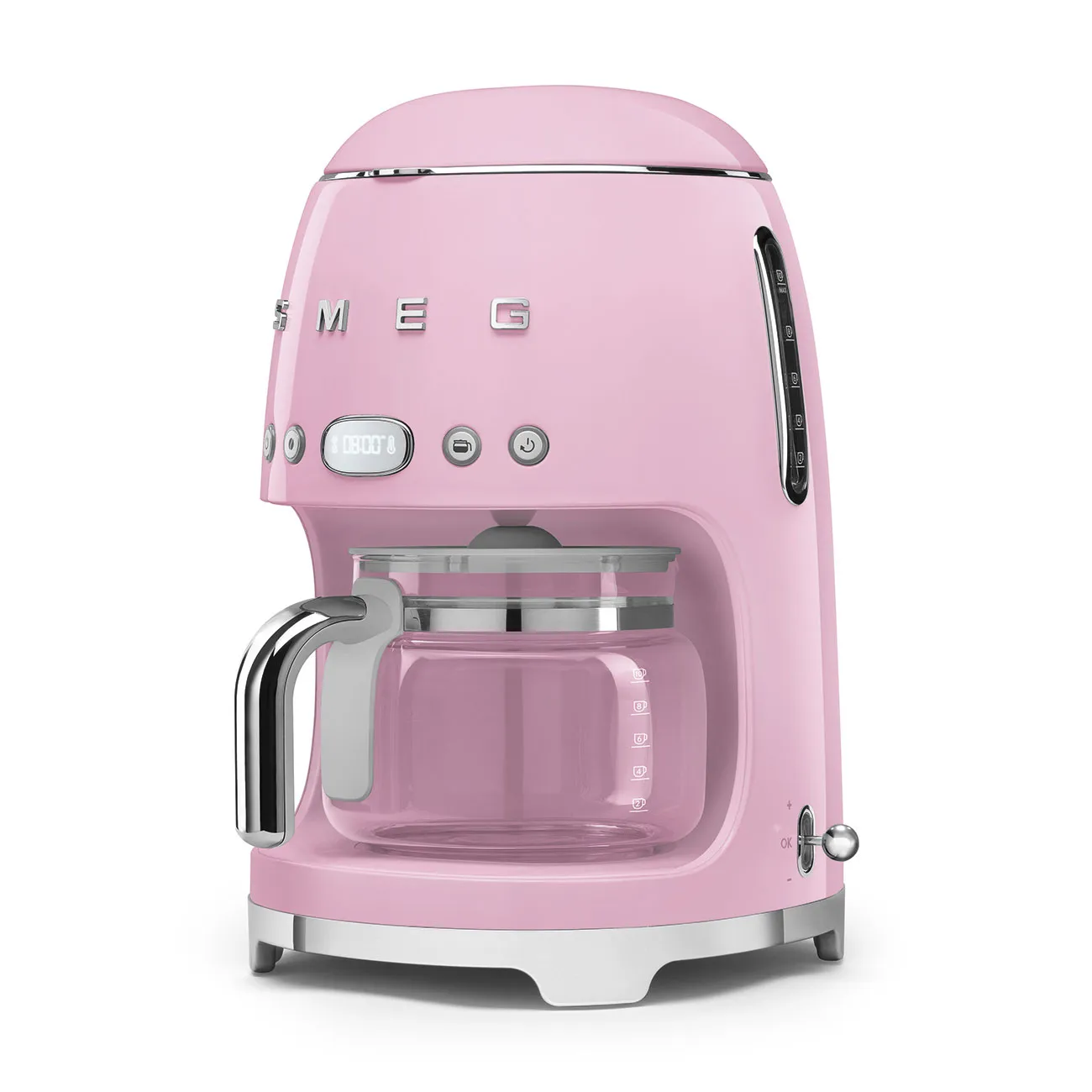 Smeg 50s Style - kaffebryggare, Pink