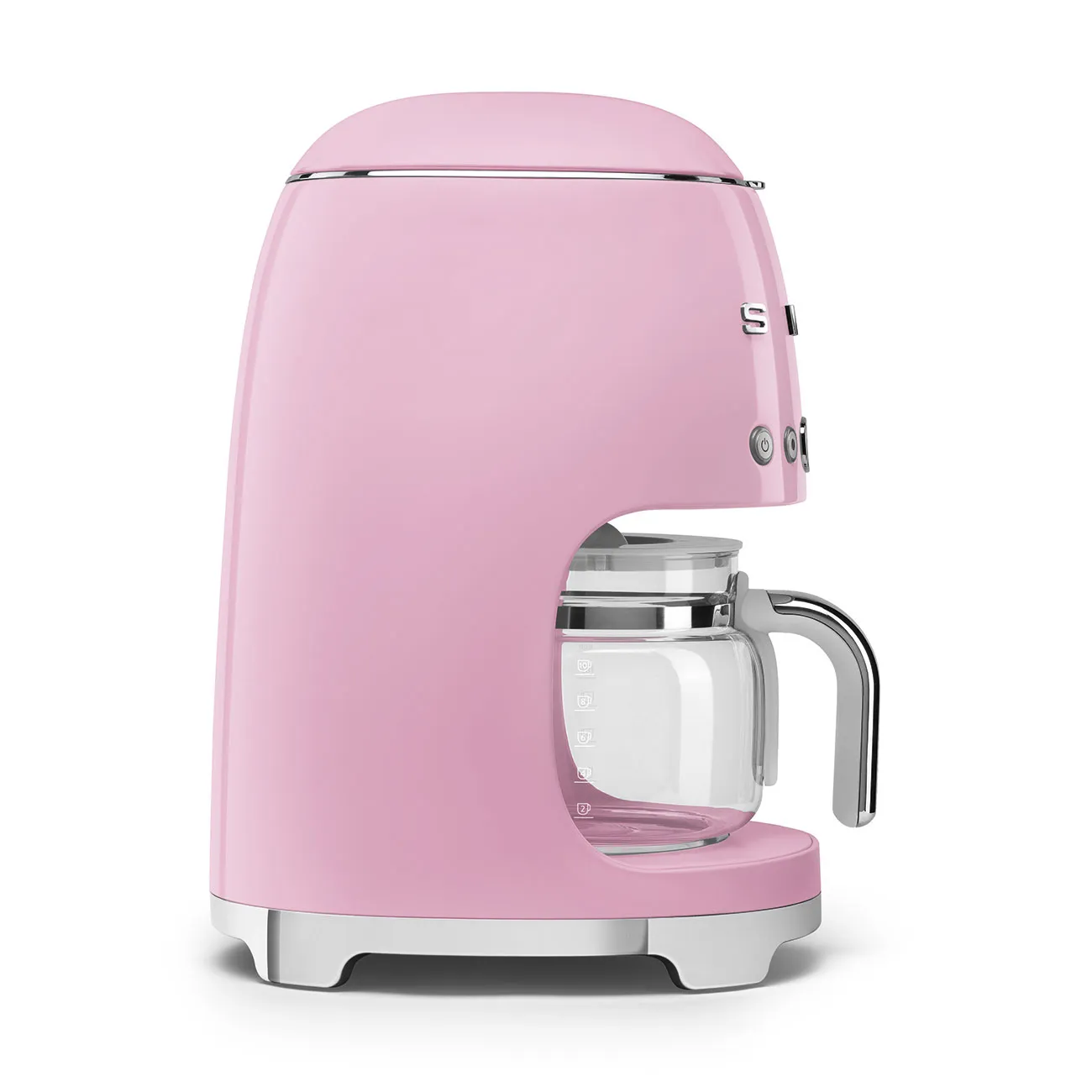 Smeg 50s Style - kaffebryggare, Pink