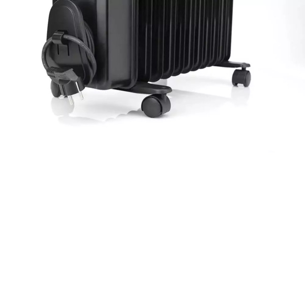 Black+Decker - oil heater, black 1500W