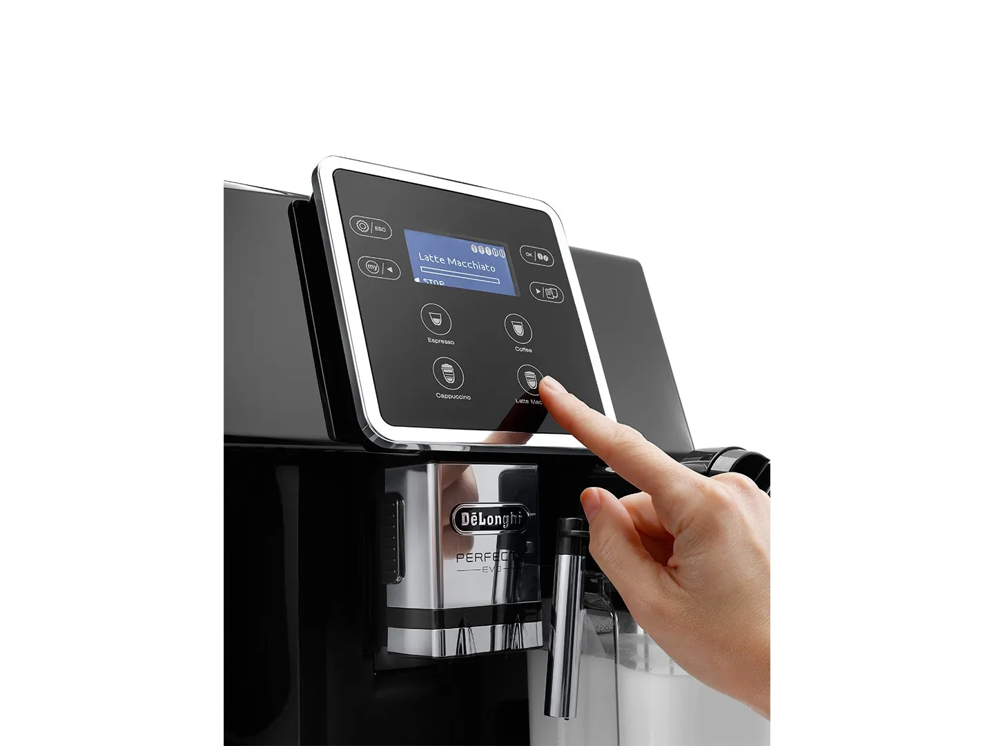 Perfecta Evo ESAM420.40 - combi coffee maker, Black