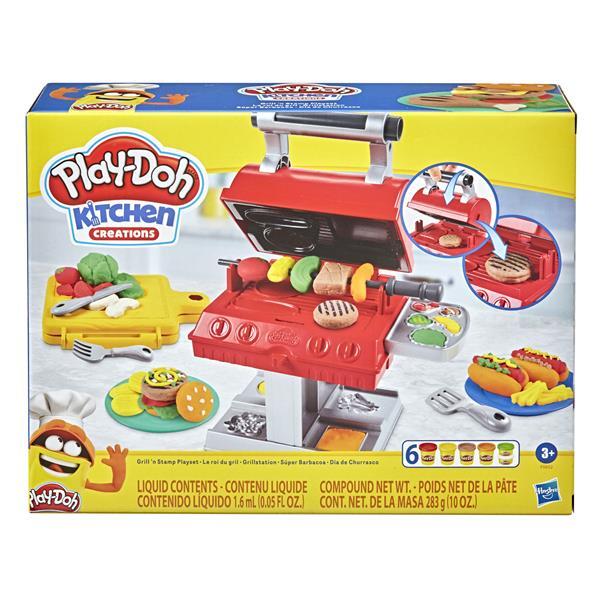 Play-Doh Kitchen Creations Grill 'n Stamp BBQ Playset