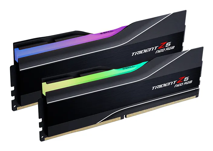 G.Skill Trident Z5 Neo RGB 128GB (2x64GB) DDR5 6000MHz CL36 AMD EXPO Desktop Memory Kit