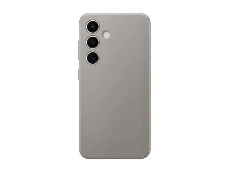 Samsung Galaxy S24 Leather Case, Taupe