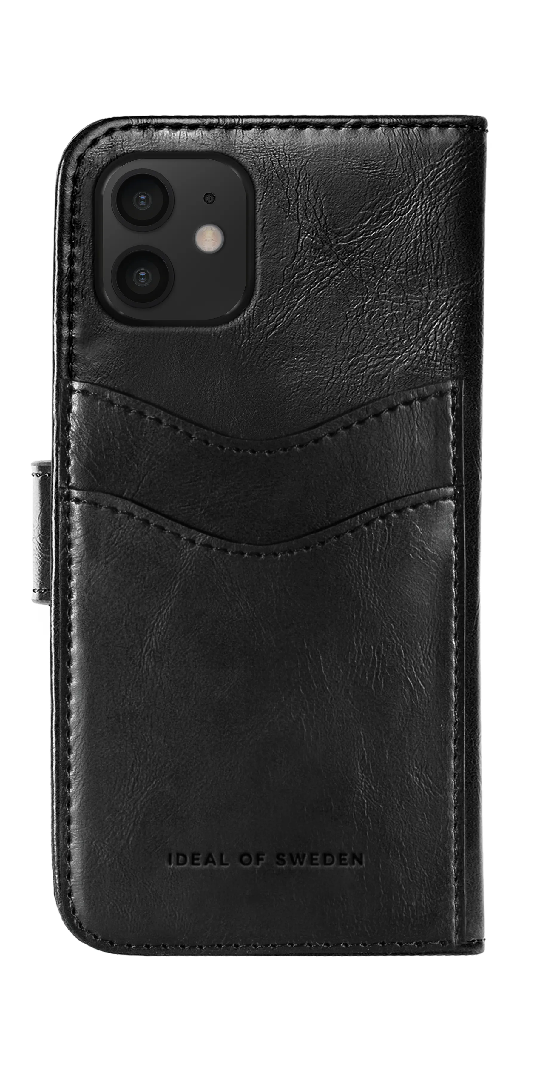 iDeal of Sweden Magnet Wallet+, iPhone 12 / 12 Pro -suojakotelo, Musta