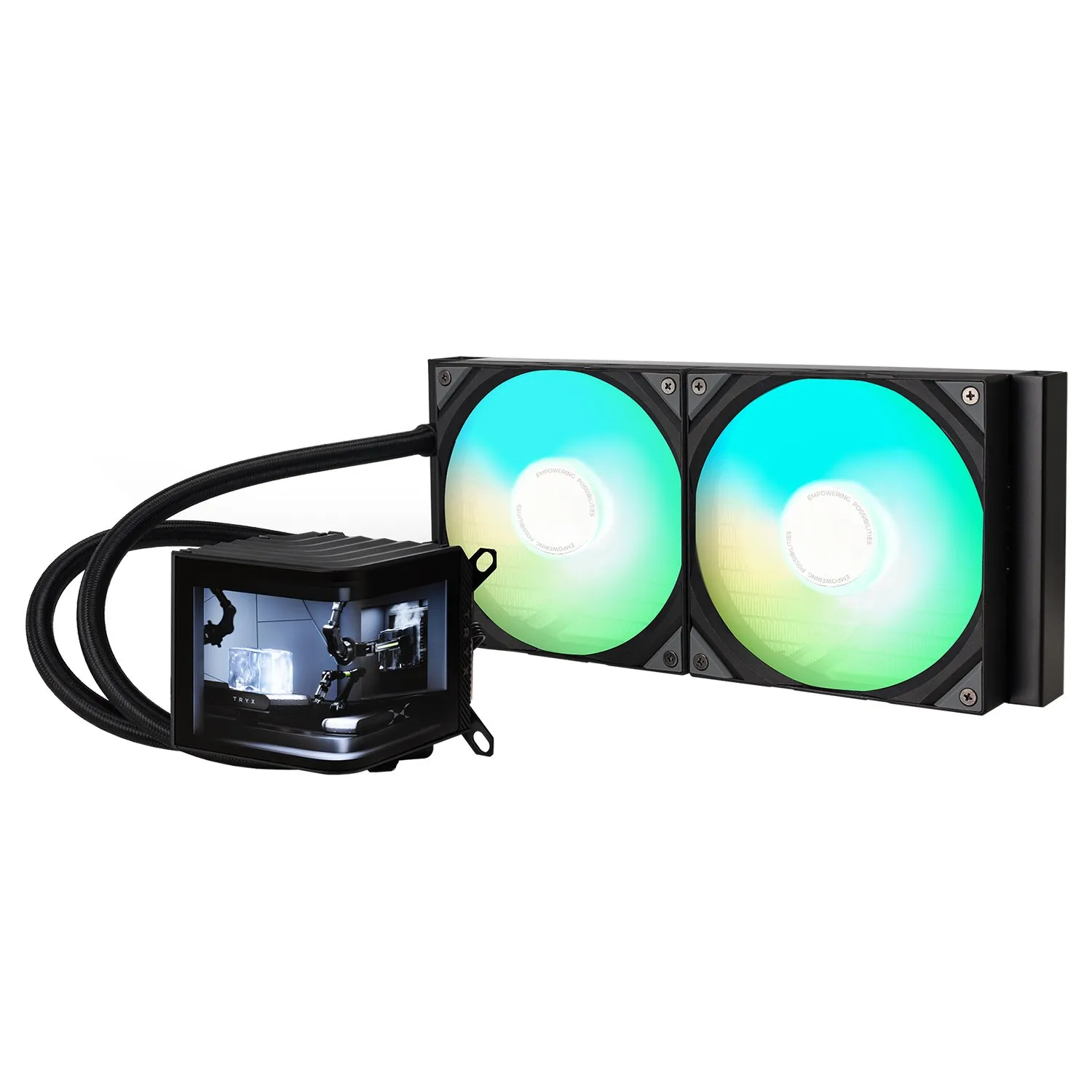 Tryx Panorama 280mm AIO ARGB - liquid cooler, black
