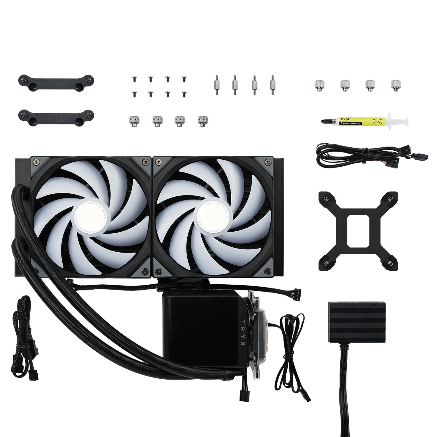 Tryx Panorama 280mm AIO ARGB - liquid cooler, black