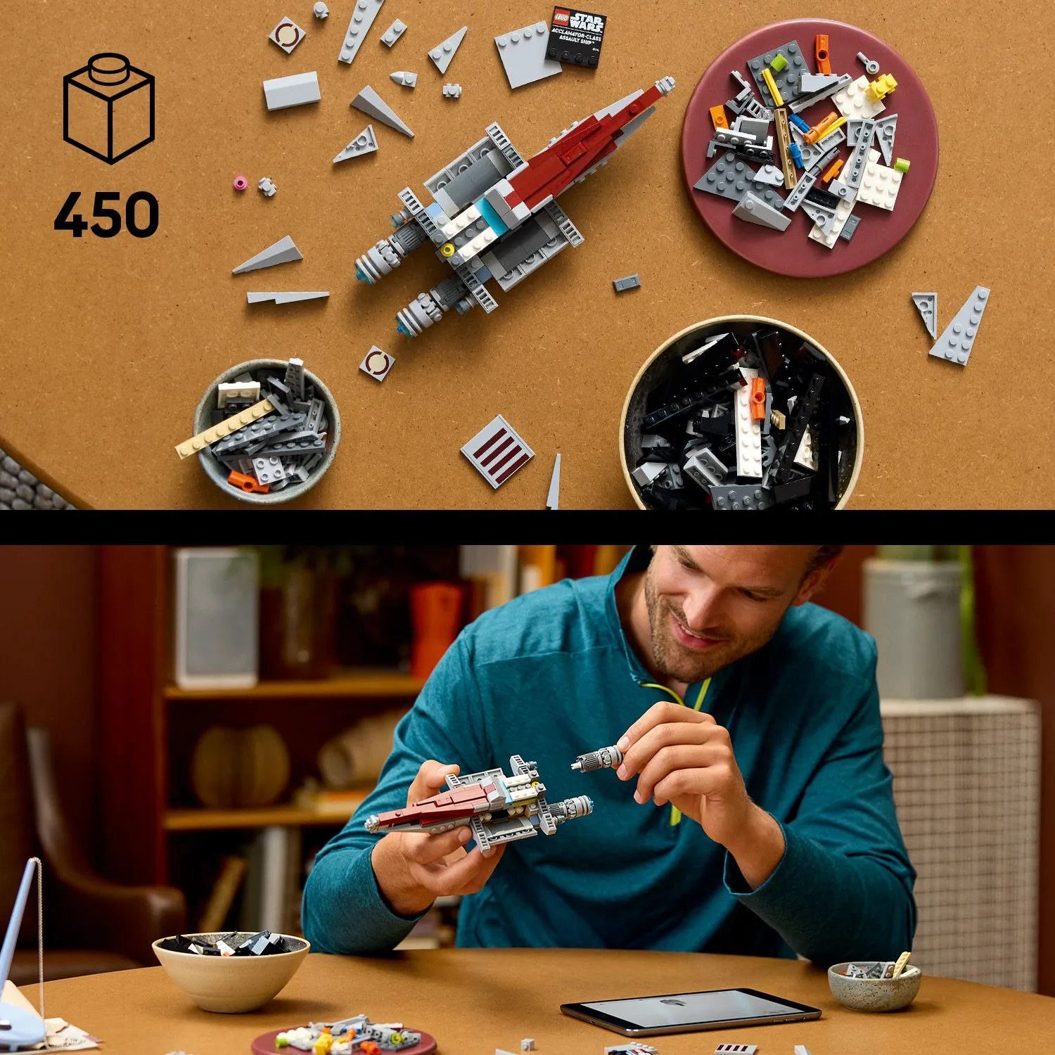 LEGO Star Wars Acclamator-class Assault Ship 75404