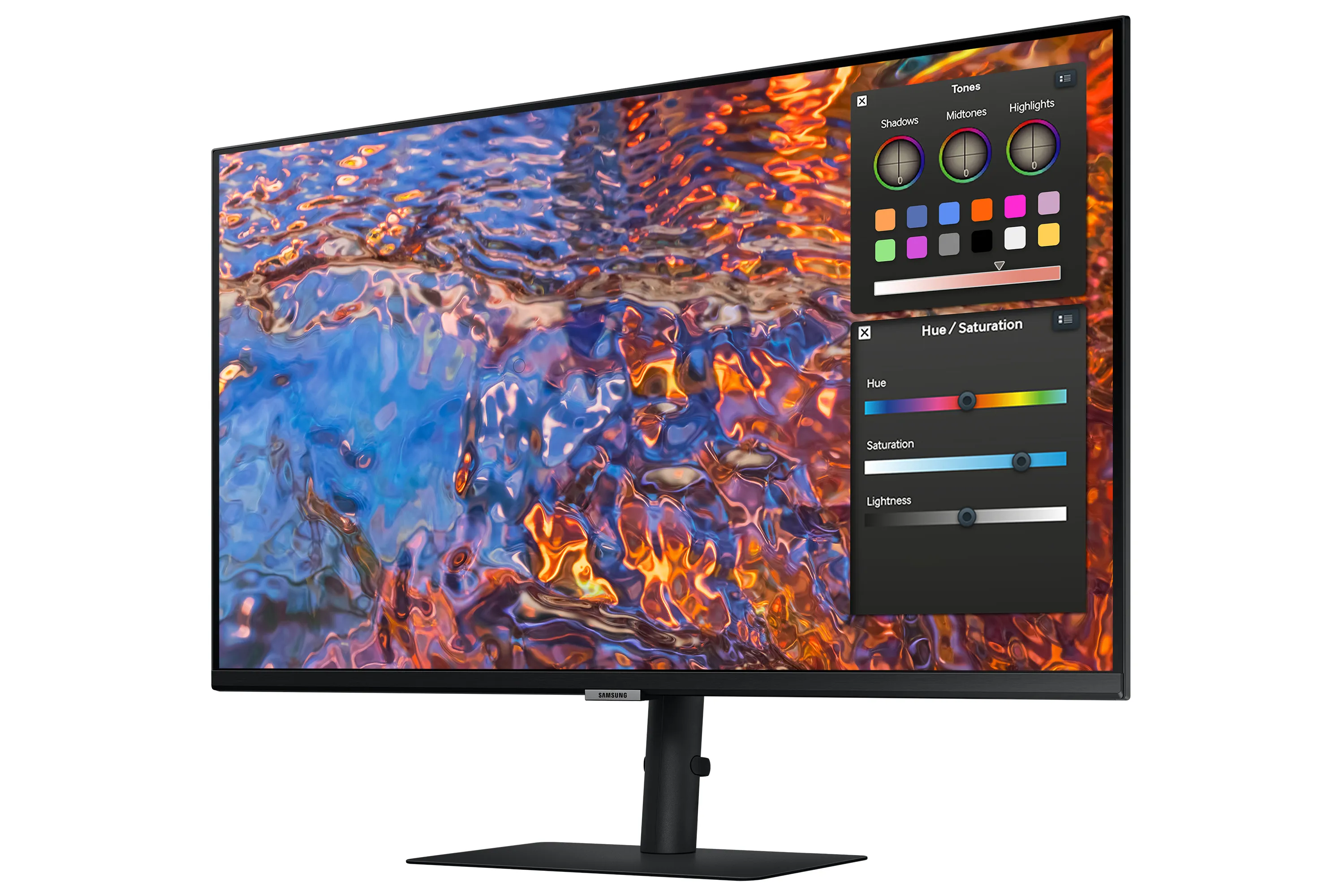 Samsung ViewFinity S8 S32B800P 32" 4K UHD, IPS -n&auml;ytt&ouml;, USB-C hub