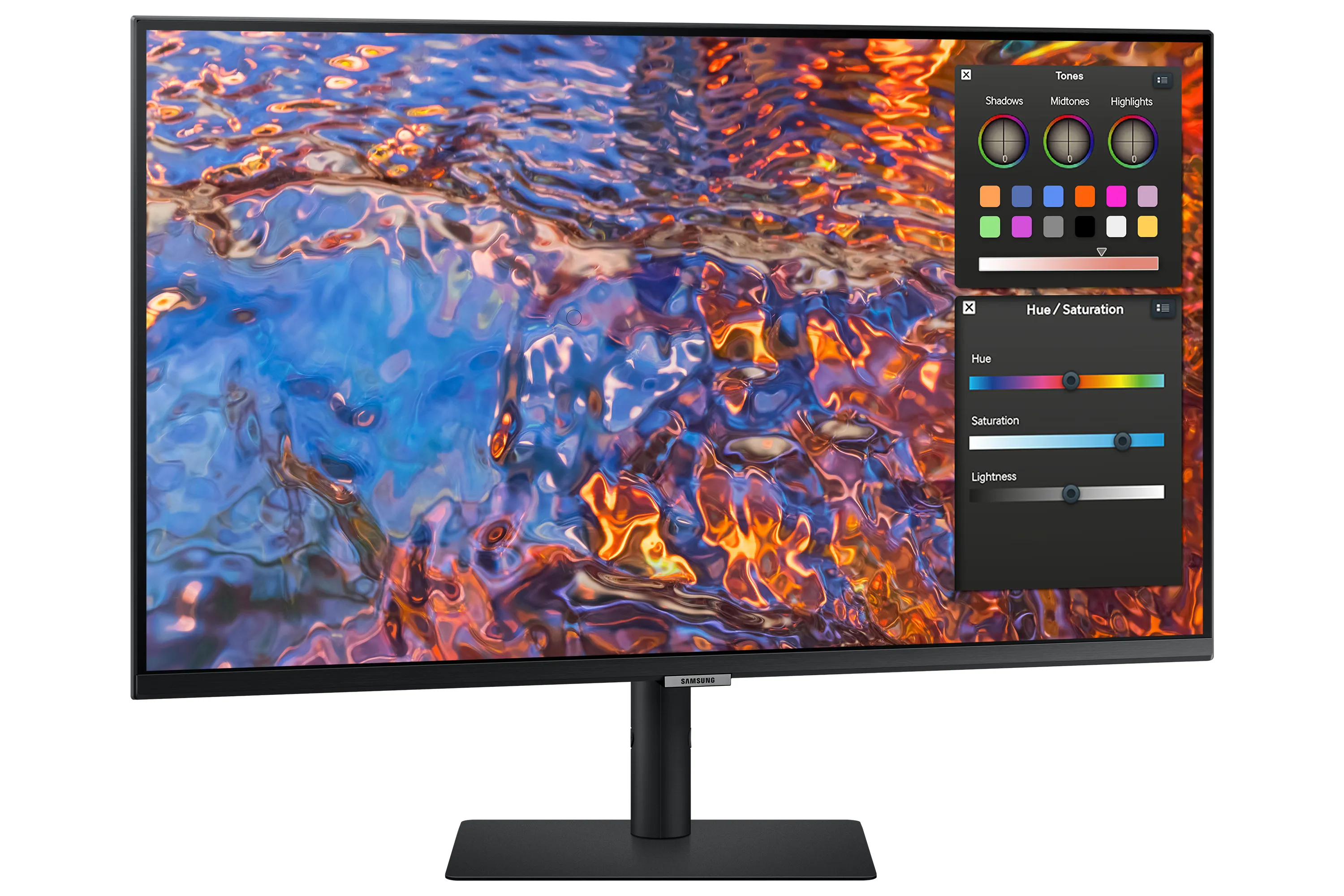 Samsung ViewFinity S8 S32B800P 32" 4K UHD, IPS -n&auml;ytt&ouml;, USB-C hub