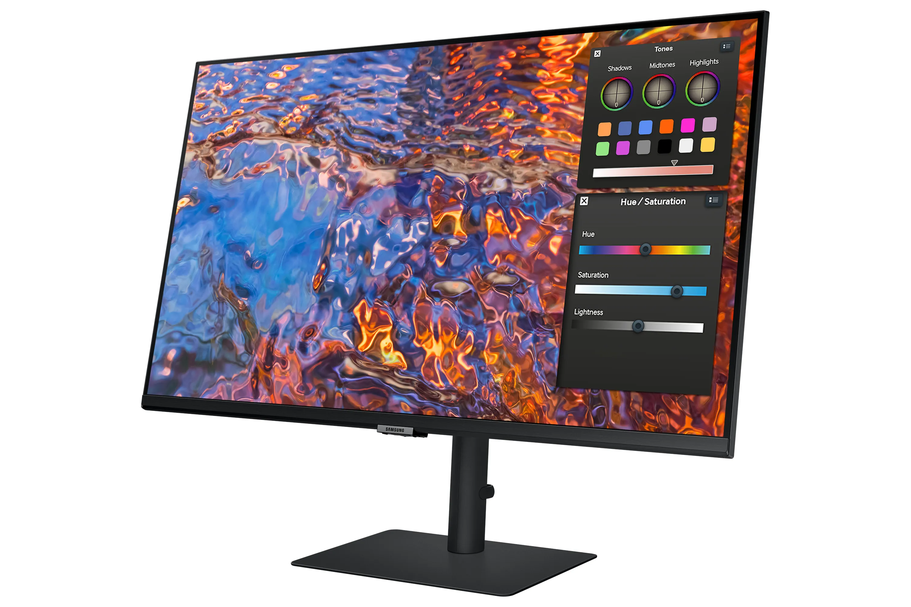 Samsung ViewFinity S8 S32B800P 32" 4K UHD, IPS -n&auml;ytt&ouml;, USB-C hub