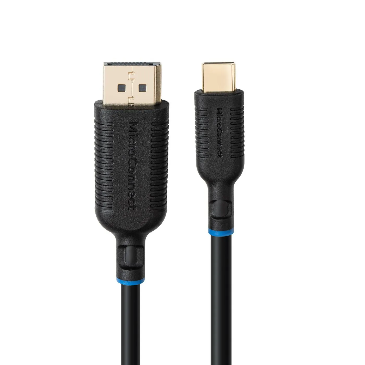 MicroConnect USB-C - DisplayPort 1.2 - cable, Black, 1m