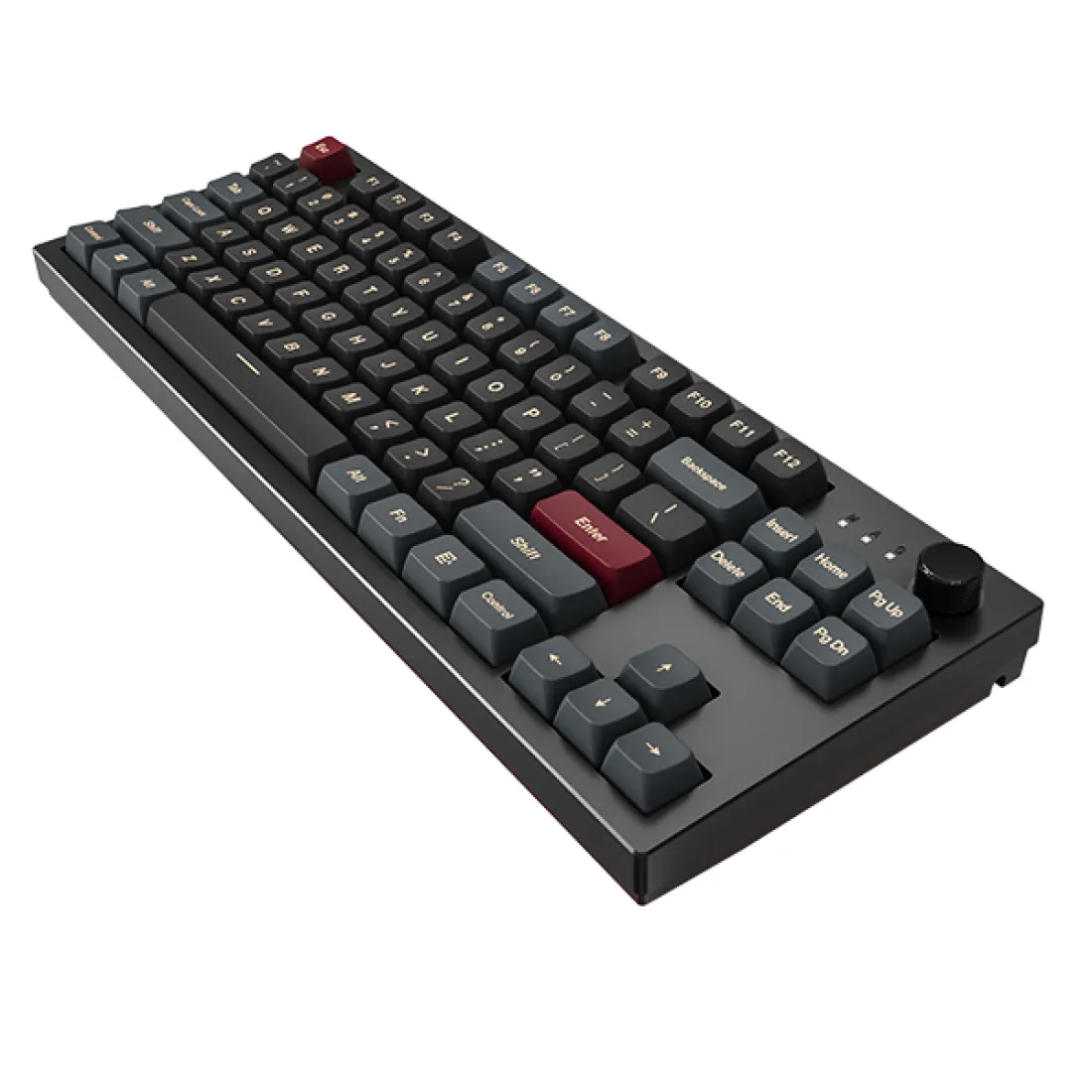 Montech MKey TKL Darkness Gateron G Pro 2.0 Brown - gaming keyboard, black/red