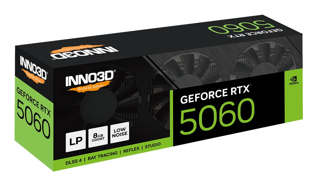 Inno3D GeForce RTX 5060 X3 LP OC 8GB Graphics Card