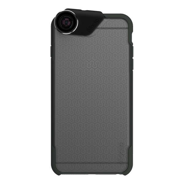 Olloclip 4-IN-1 + olloCase for iPhone 6 Plus/6SPlus - B.Clip/D.Grey Case
