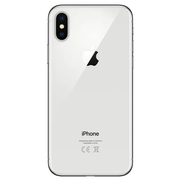 Refurbished iPhone X 256GB - mobile phone, Silver (Working condition)