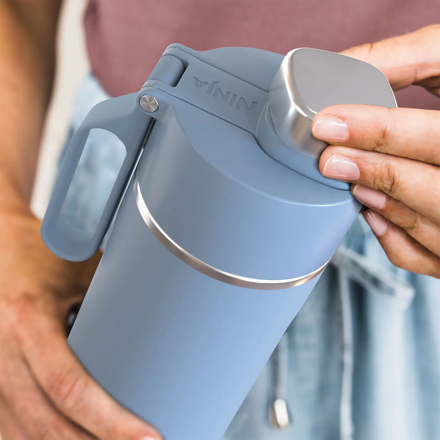 Ninja Thirsti 530ml -matkapullo, sininen