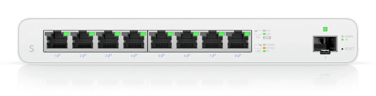 Ubiquiti Gigabit PoE switch for MicroPoP applications