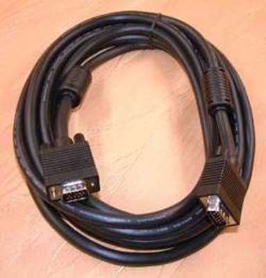 Suomen Addon VGA &ndash; VGA - cable, 5 m, Black