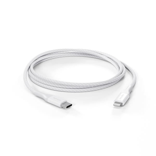 Epico UltraLink EC42 USB-C to Lightning cable, 1.2 m, White