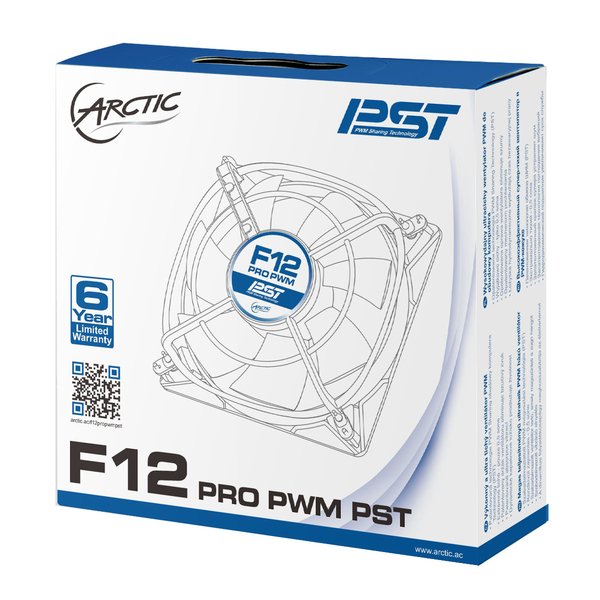 Arctic Cooling F12 PRO 120mm Fan Low Noise