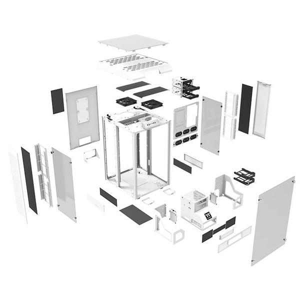 Thermaltake The Tower 900 Big Tower white 2 preinstalled fans