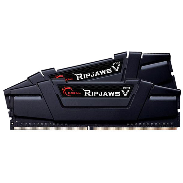 G.Skill Ripjaws V 16 Gt (2 x 8 Gt) DDR4 3200MHz, CL14 -muisti, Musta