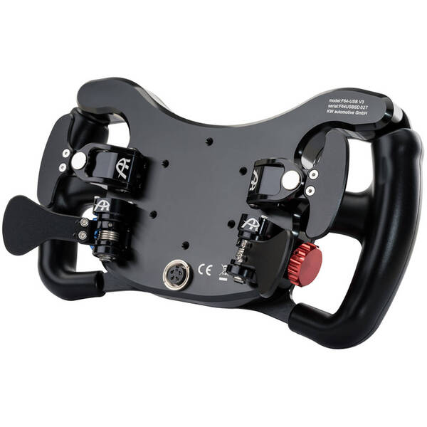 Ascher Racing F64-USB V3 Lenkrad Direct Drive Wheelbase (PC, USB, Black)