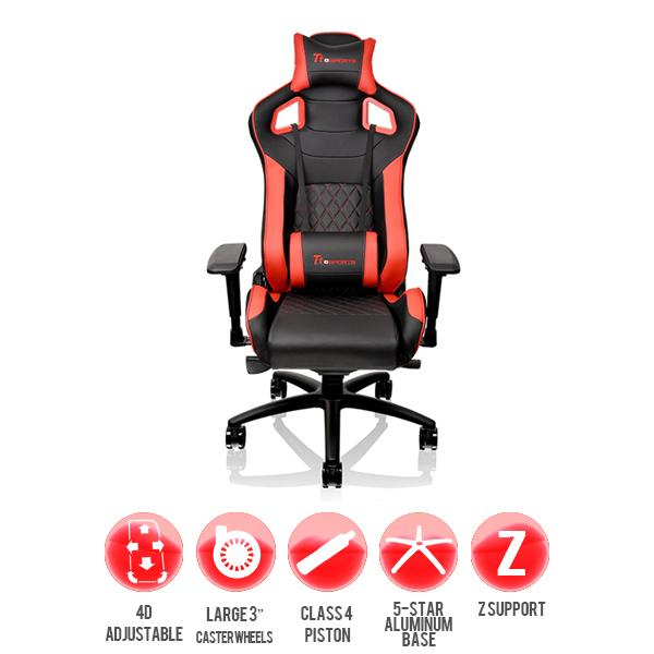 Thermaltake GTF 100 Gaming Chair - Red