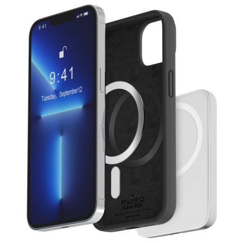 Puro ICON Mag cover for iPhone 14 Plus, black