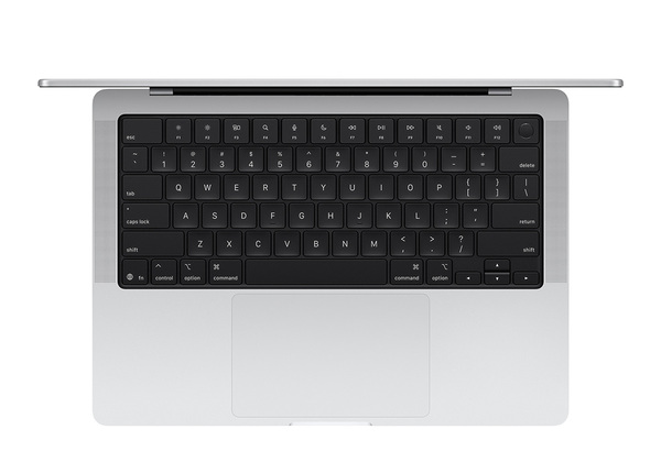 Apple MacBook Pro 14" M5, 16 Gt, 1 Tt, macOS Tahoe -kannettava, hopea