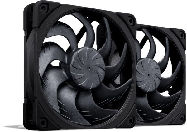 Noctua NF-A12x25 G2 SX2 CHBK, 120mm, PWM, SSO2 Bearing, Fan Kit, 2-pack, Black