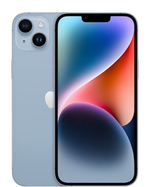 Refurbished iPhone 14 Plus 256GB, Blue (Fair condition)