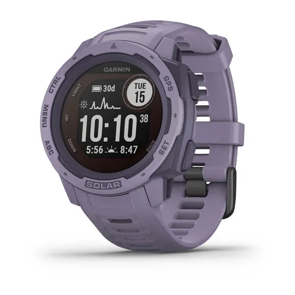 Garmin Instinct Solar - smartwatch, Orchid