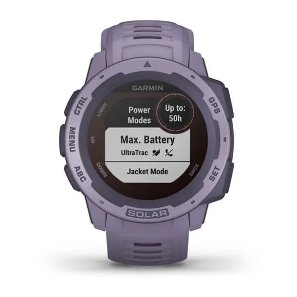 Garmin Instinct Solar - smartwatch, Orchid