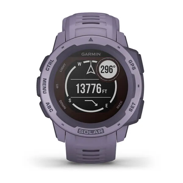 Garmin Instinct Solar - smartwatch, Orchid
