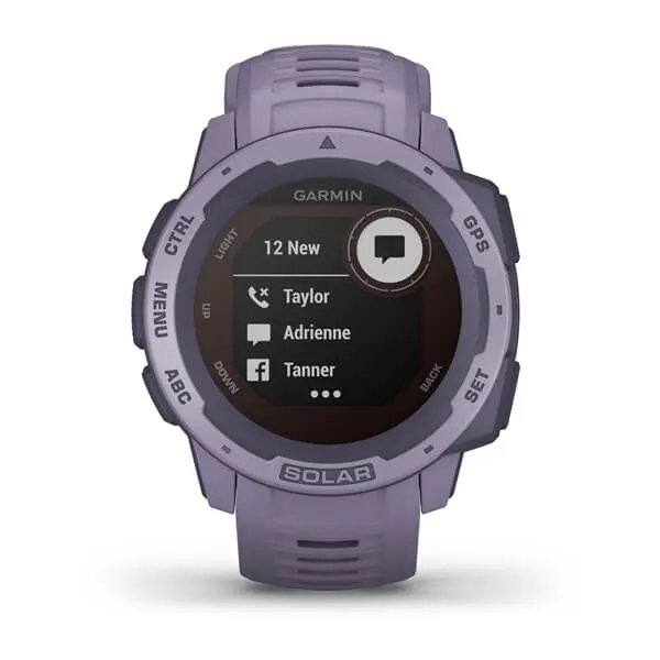 Garmin Instinct Solar - smartwatch, Orchid