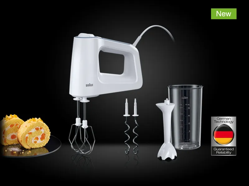 Braun Handmixer HM 3105 WH MultiMix 3