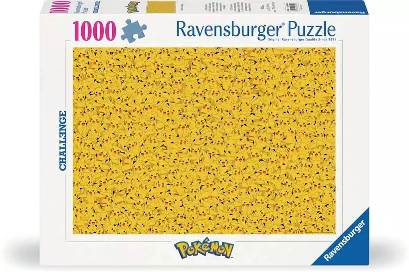 Ravensburger Pikachu Challenge - puzzle, 1000 pcs