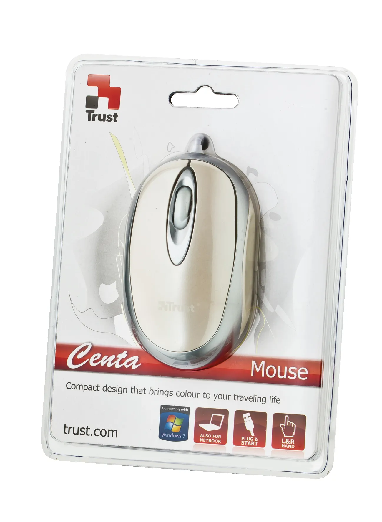 Trust Centa Mini-Mouse White
