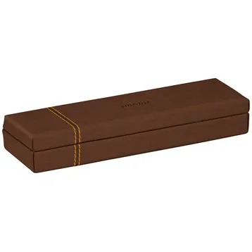 Rhodiarama pencil box 21x5,5x3cm Bronze