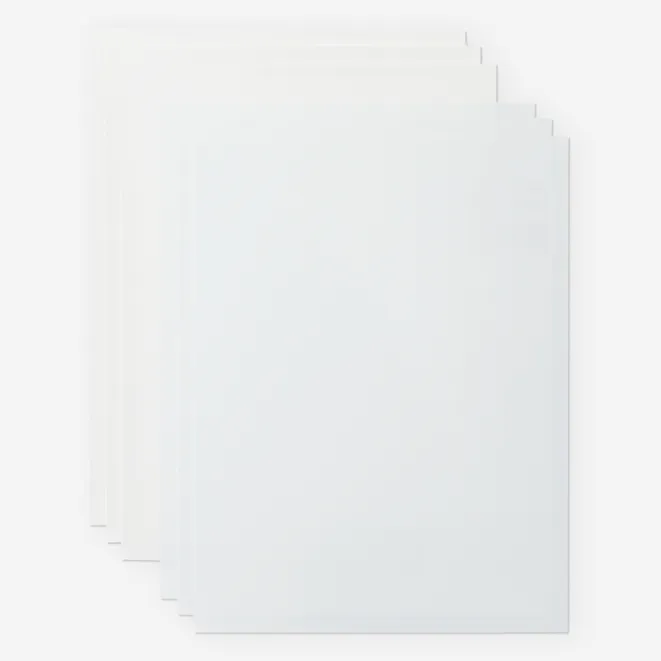 Cricut Sticker Set Waterproof A4 - 6 sheets (White)