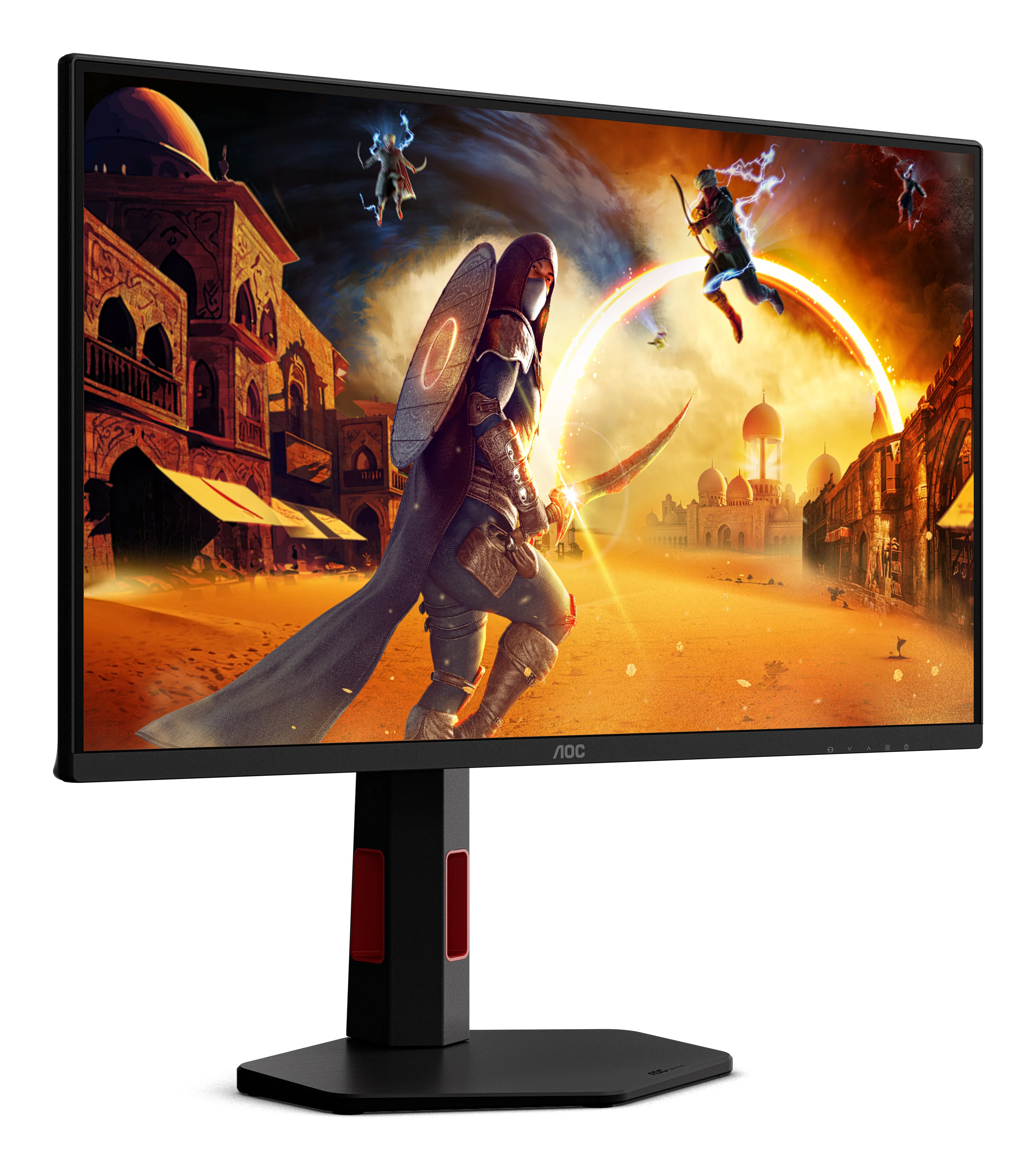 AOC 25G4KUR 24.5" Full HD, Fast IPS 420Hz gamingsk&auml;rm med USB hub