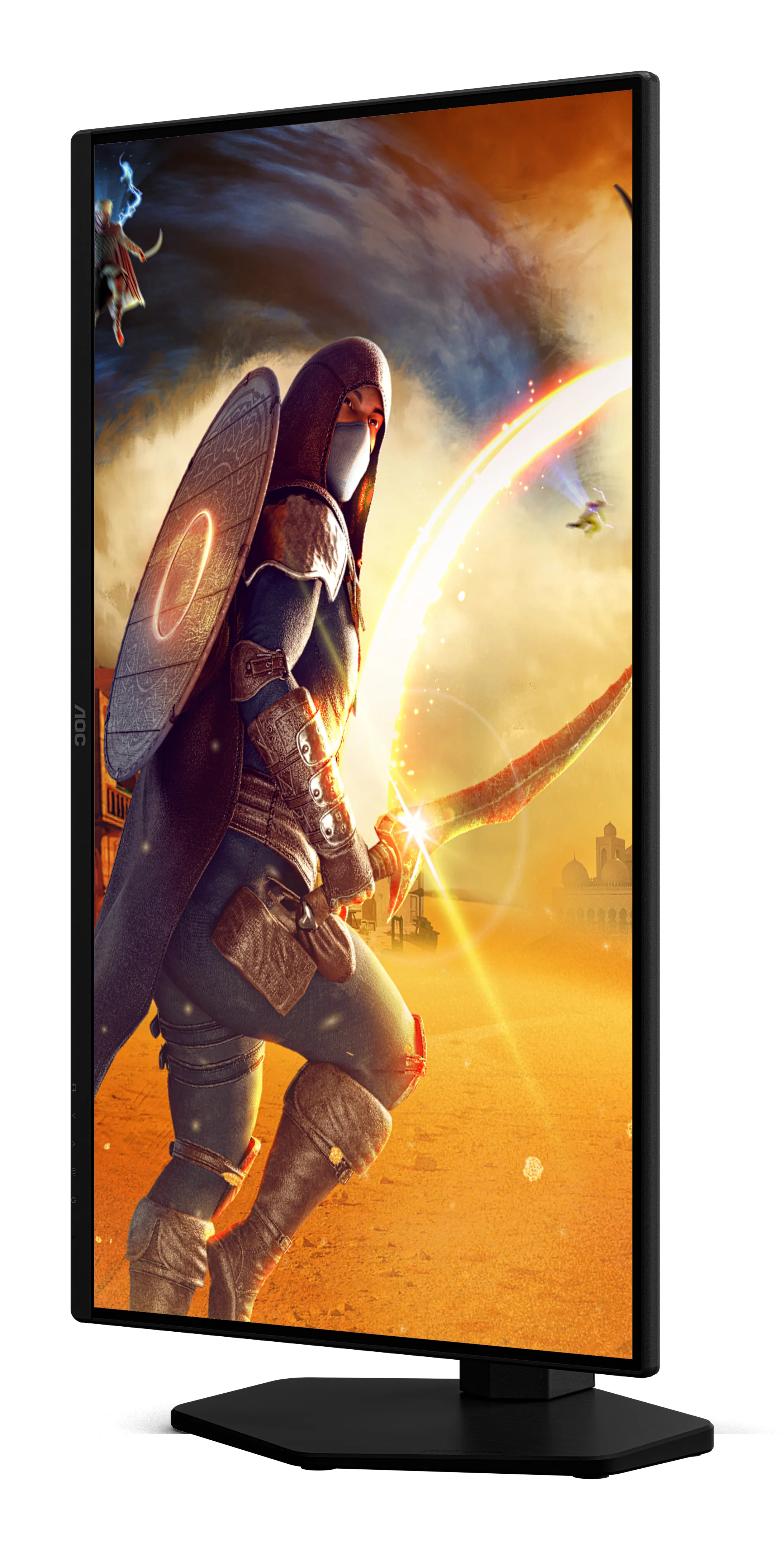 AOC 25G4KUR 24.5" Full HD, Fast IPS 420Hz gamingsk&auml;rm med USB hub