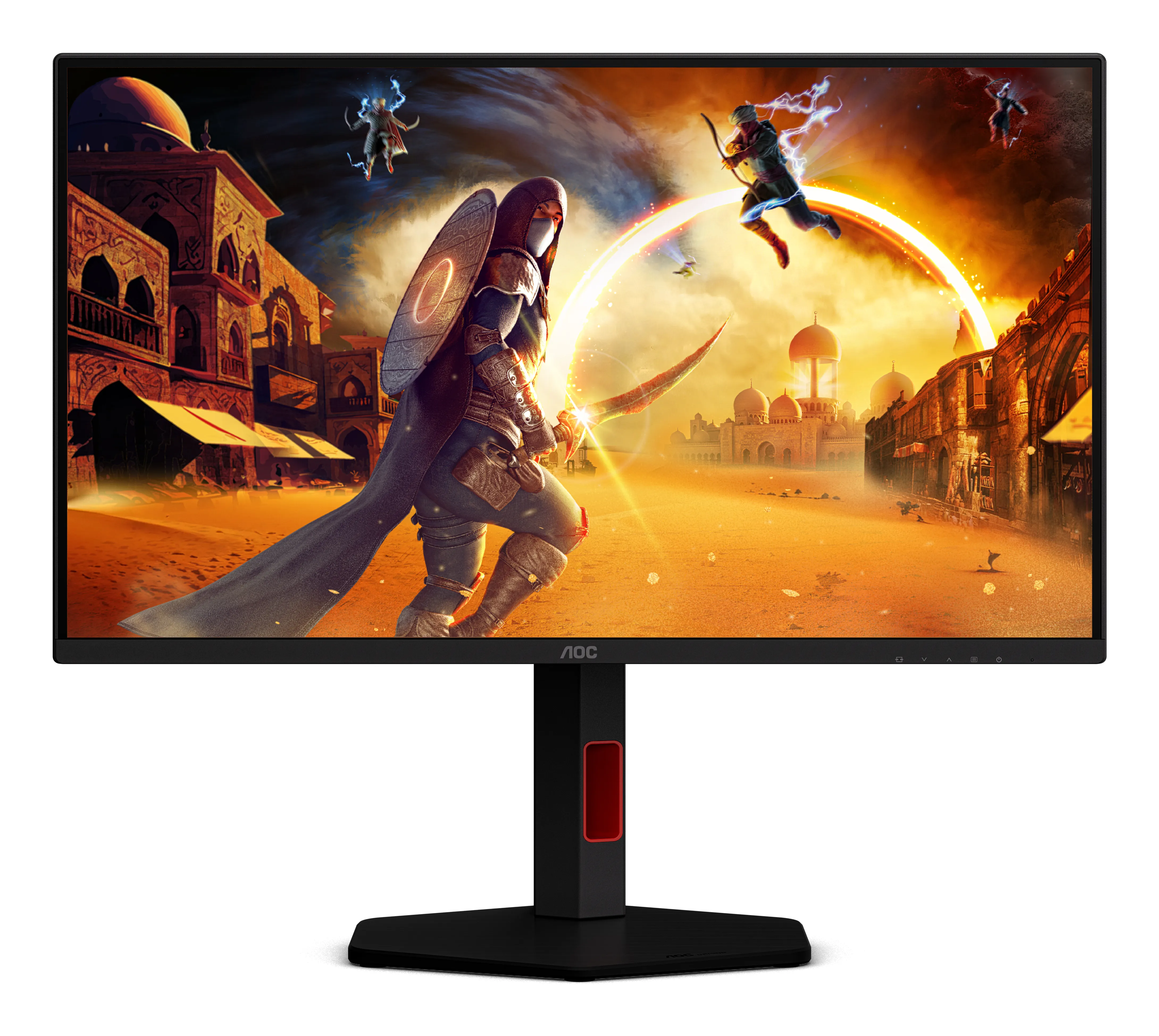 AOC 25G4KUR 24.5" Full HD, Fast IPS 420Hz gamingsk&auml;rm med USB hub