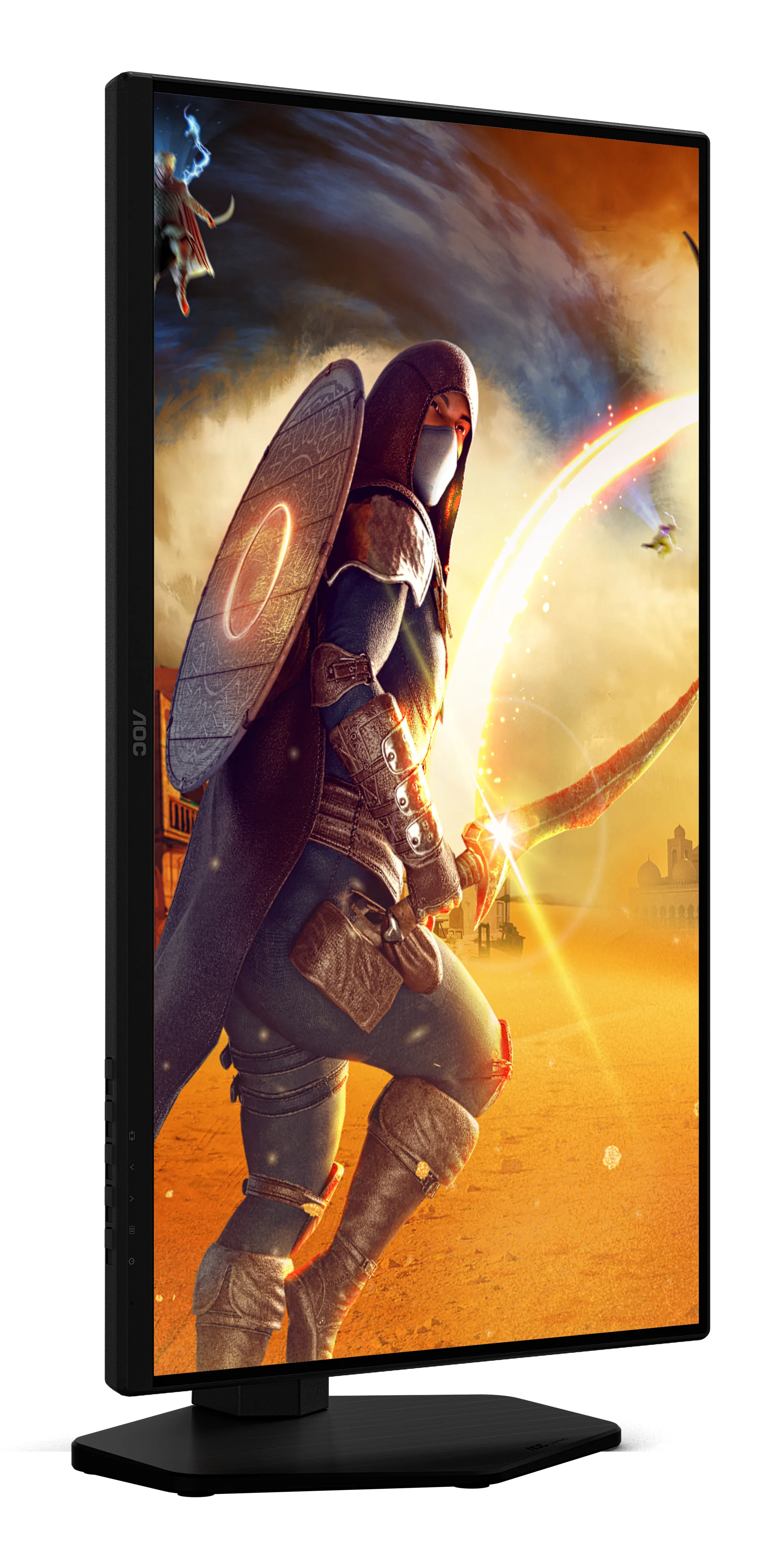 AOC 25G4KUR 24.5" Full HD, Fast IPS 420Hz gamingsk&auml;rm med USB hub