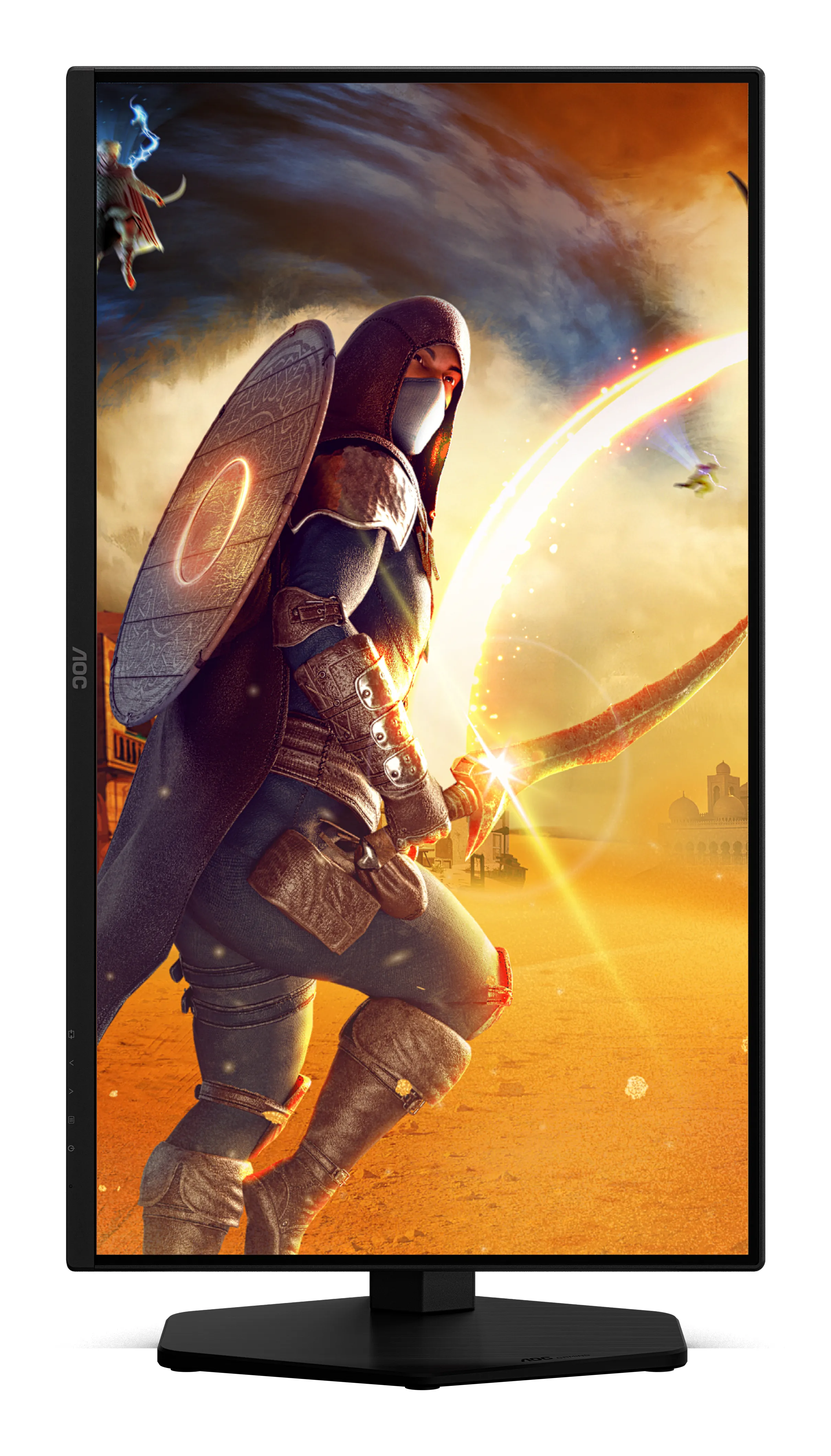 AOC 25G4KUR 24.5" Full HD, Fast IPS 420Hz gamingsk&auml;rm med USB hub