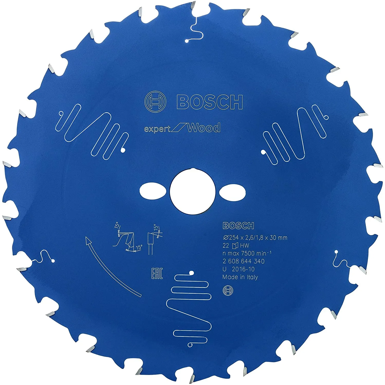 Bosch Expert for Wood Rundsavsklinge Rundsav Geringssav Dyksav Bordsav